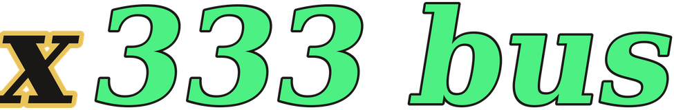 x333 bus logo